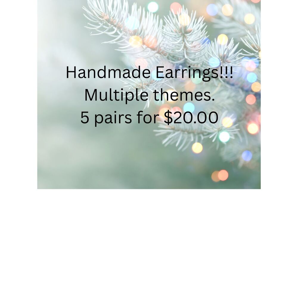 Mystery Earrings Pack 5 For 20